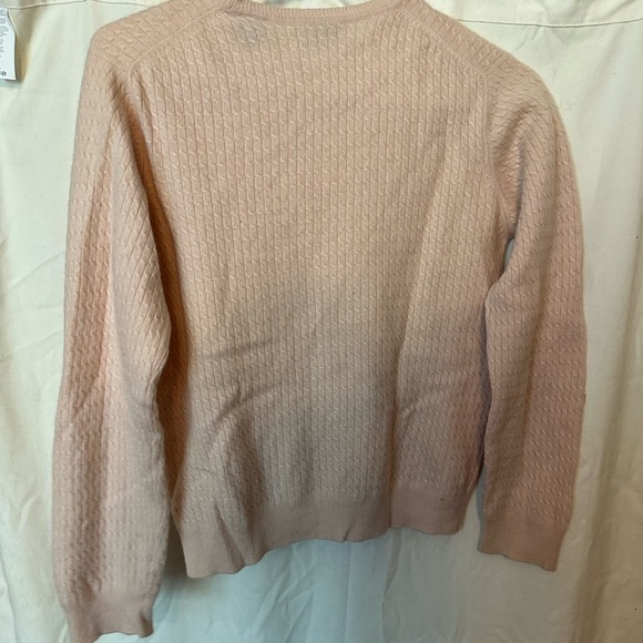 100% cashmere pink sweater - Picture 2 of 4